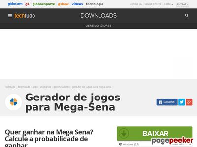 Gerador De Jogos Para Megasena